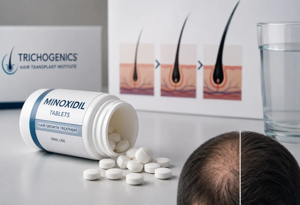 Minoxidil tablets