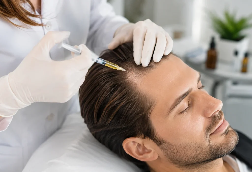 Post treatment care after PRP for hair