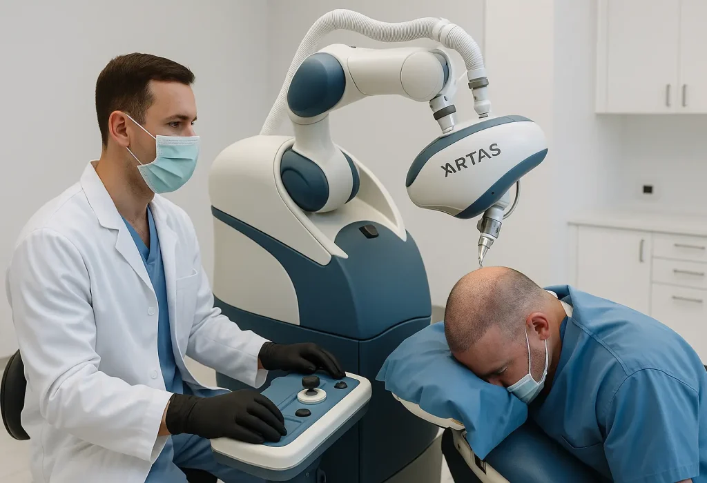 Robot-assisted-hair-transplant